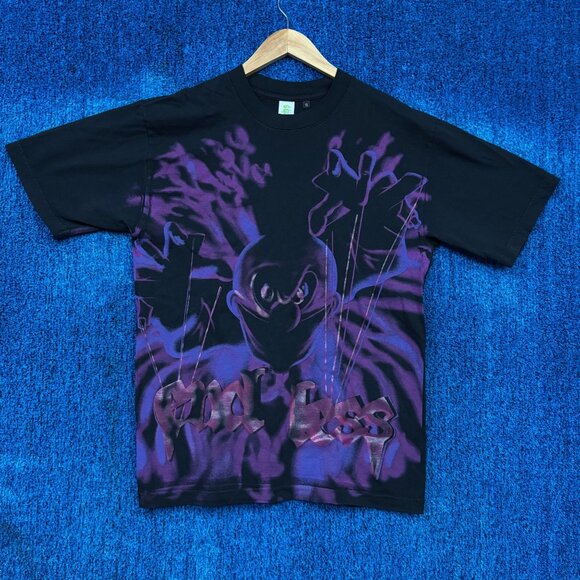 Endless Denim The Purple Clown Puppet Master Complex T-Shirt Size Small - Picture 1 of 4